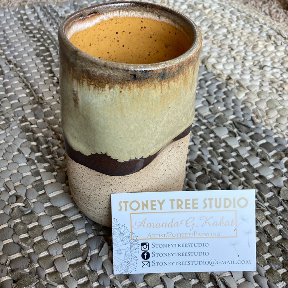 #stoneytreestudio New Handmade mug. Dishwasher safe. Made in Wisconsin USA 💕